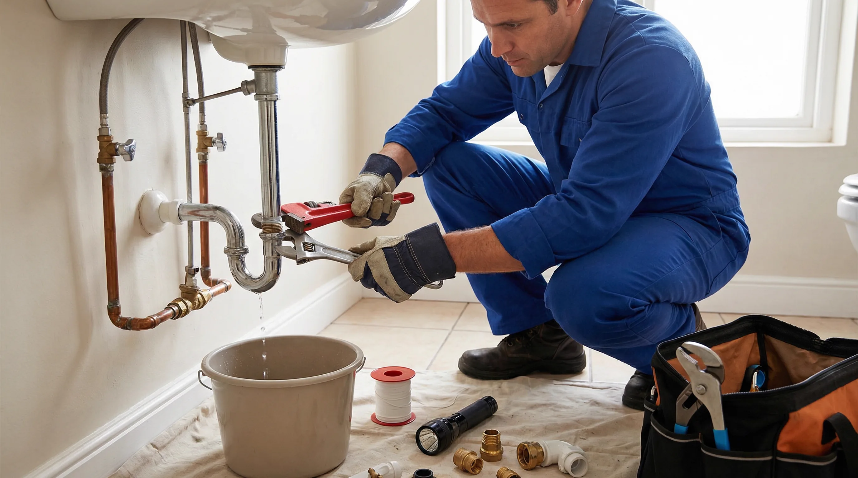 Reparos hidráulicos e detecção de vazamento em Natal-RN